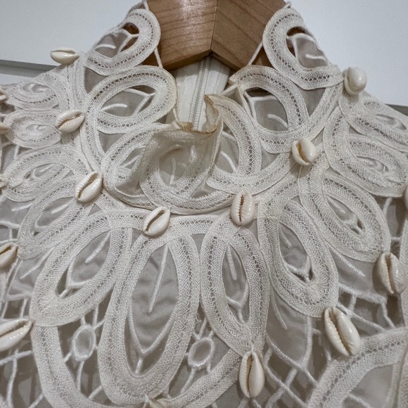 Zimmerman Wavelength Fringed Seashell Gown - Picture 2 of 5